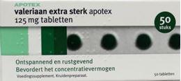 Afbeeldingen van Apotex Valeriaan extra sterk 125 mg