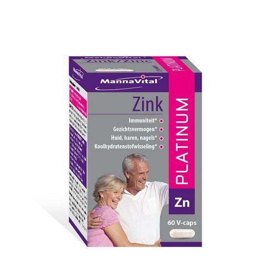 Afbeelding van Mannavital Zink platinum