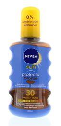 Afbeeldingen van Nivea Sun protect & bronze olie spray spf30 200ml