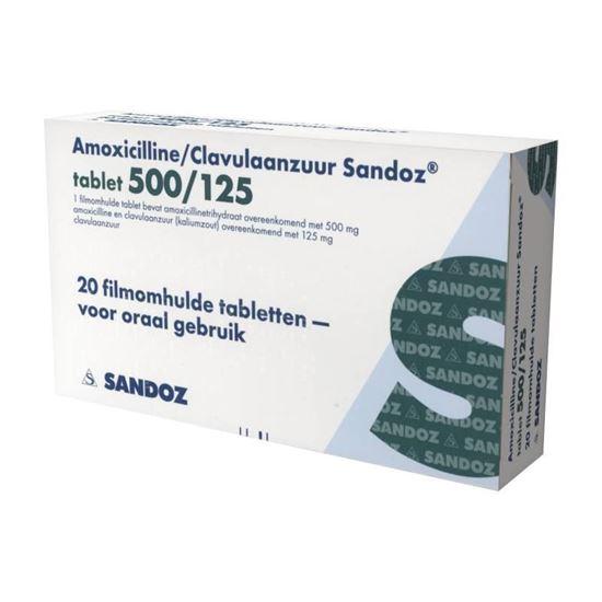 Amoxicilline/Clavulaanzuur 500/125mg 20tb