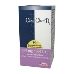 Calci Chew D3 500mg/800ie 90tb