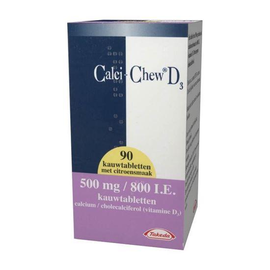 Calci Chew D3 500mg/800ie 90tb