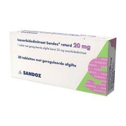 Isosorbidemononitraat 20mg 30tb