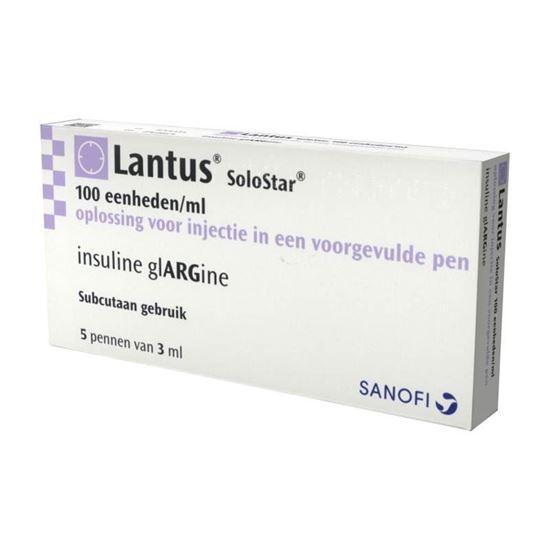 Lantus Solostar injectiepen 100e/ml 3ml 5st