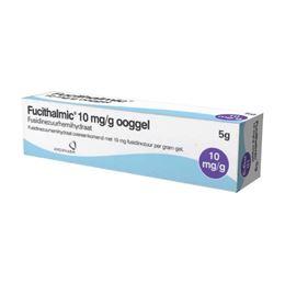 FUCITHALMIC 10MG/G OOGGEL 5 GR