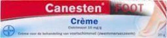 Afbeelding van Canesten voet crème 20g