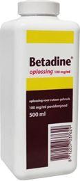 Afbeeldingen van Betadine Jodium oplossing 100 mg/ml