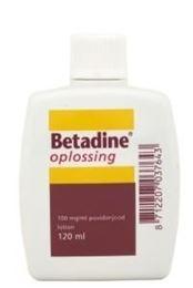 Afbeeldingen van Betadnine Jodiumoplossing 100mg/ml 120ml