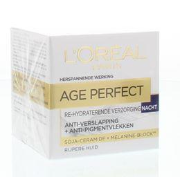 Afbeeldingen van Loreal Age perfect nachtcreme