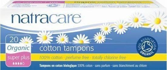 Afbeelding van Natracare Tampons katoen super+