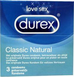 Afbeeldingen van Durex Classic natural 3st