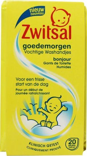 Afbeelding van Zwitsal Goedemorgen vochtige washandjes