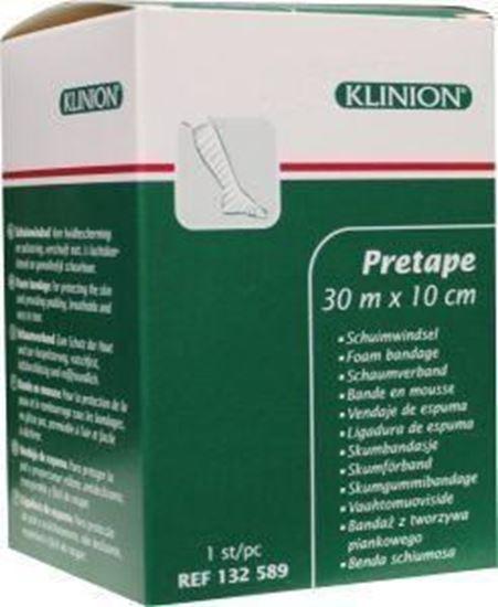 Afbeelding van Klinion Pretape 30 m x 10 cm windsel