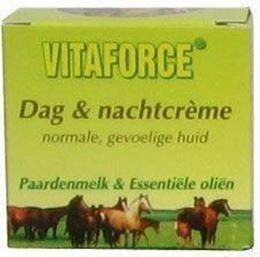 Afbeeldingen van Vitaforce Paardenmelk dag / nachtcreme