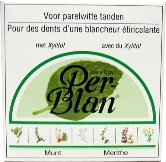 Afbeelding van Perblan Kruidentandpoeder mint 30g