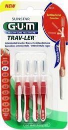 Afbeeldingen van GUM Trav-ler rager 0.8 mm (rood)