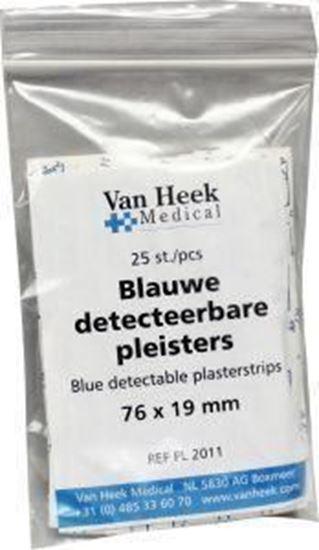 Heka Pleisters blauw 76 x 19 mm