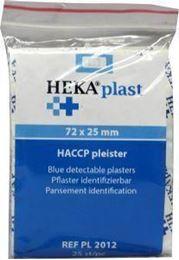 Heka Pleisters blauw 72 x 25 mm