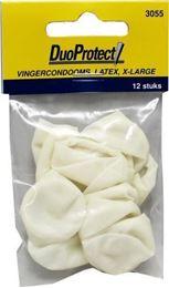 Duoprotect Latex Vingercondoom XL 12st