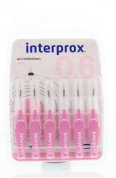 Interprox Premium nano ragers 0.6 mm roze 6st