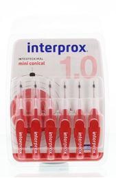 Interprox Premium mini conical ragers 2.0 - 4.0 mm rood 6st