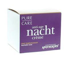 SAN Pure care anti age nachtcreme rijpere huid