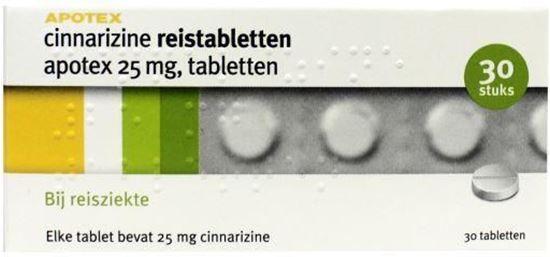 Apotex Cinnarizine 25mg 30tb