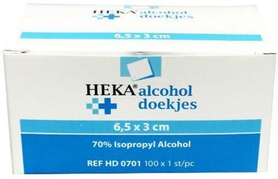 Heka Alcoholdoekjes 6.5 x 3 cm