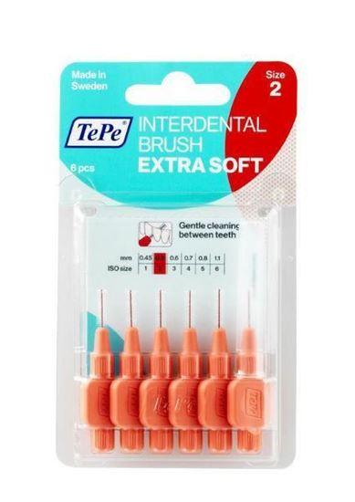 Tepe Interdentale rager extra soft 0.5 mm licht rood 6st