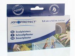 Joy2protect Snelpleisters huidskleur 2.5 cm x 4.5 m