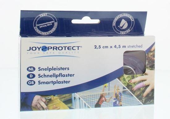 Joy2protect Snelpleisters lila 2.5 cm x 4.5 m