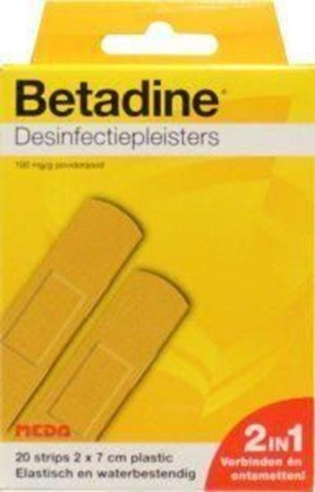 Betadine Desinfectiepleisters 2 x 7cm 20st