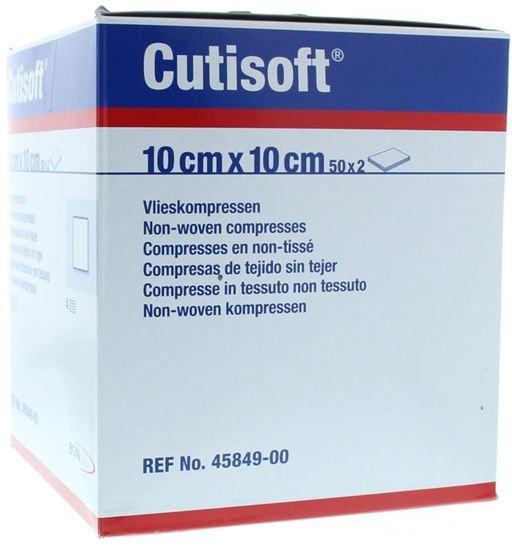 Cutisoft Vliescompres steriel 10 x 10 cm