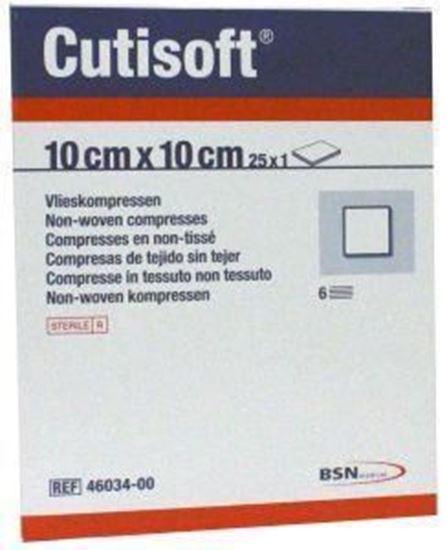 Cutisoft Vliescompressen steriel 10 x 10 cm