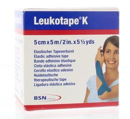 Leukotape K 5 m x 5.0 cm blauw