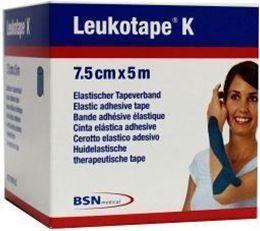 Leukotape K 5 m x 7.5 cm blauw