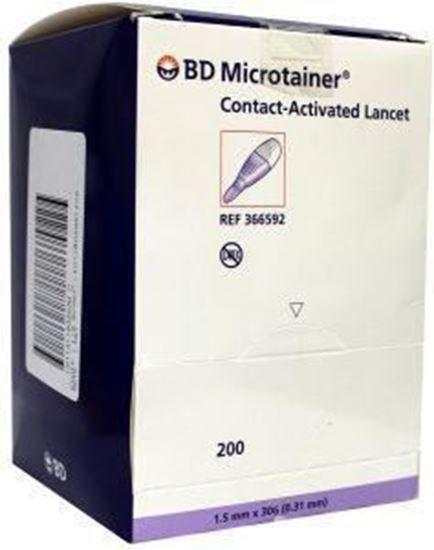 BD Microtainer cal lancetten 200st