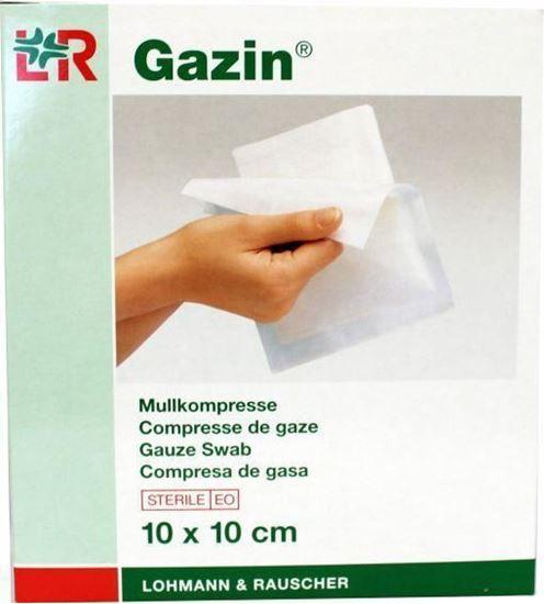 Gazin gaaskompres 10 x 10 steriel 5 x 2