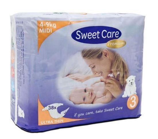 Sweetcare Premium midi maat 3 4-9kg