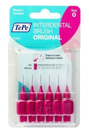 Tepe Interdentale rager 0.4 mm roze 6st