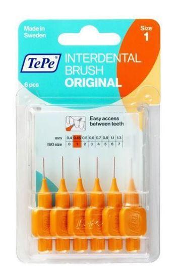 Tepe Interdentale rager 0.45 mm oranje 6st