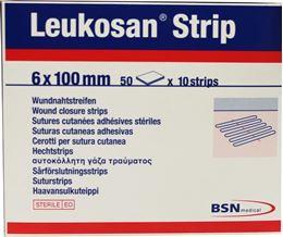 BSN Leukosan strip steriel 6 x 100 mm