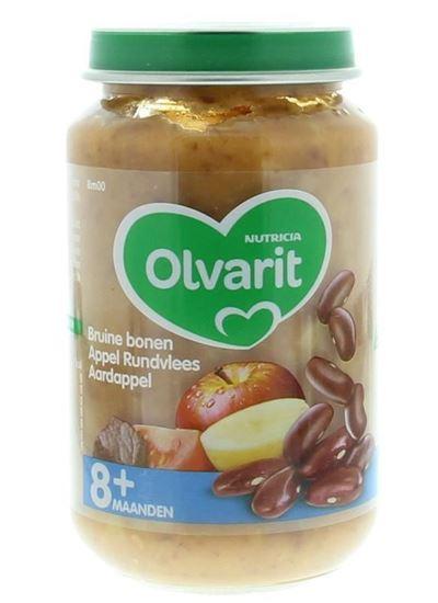 Olvarit Bruine bonen appel rundvlees aardappel 8M00