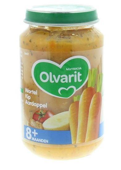 Olvarit Wortel kip aardappel 8M01