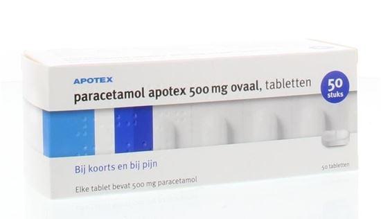 Apotex Paracetamol 500mg oval 50tb