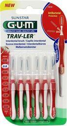 GUM Trav-ler rager 0.8 mm (rood)