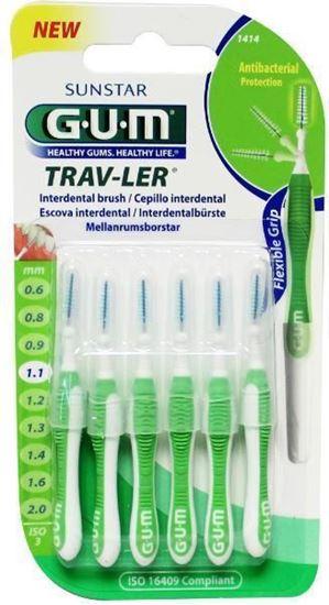 GUM Trav-ler rager 1.1 mm (groen)