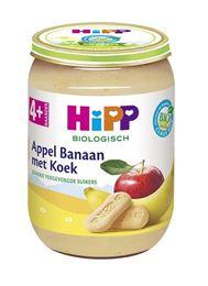 Hipp Appel banaan met koek