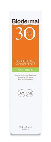 Biodermal Zonnefluid SPF30