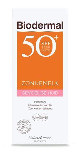 Biodermal Zonnemelk SPF50+ gevoelige huid